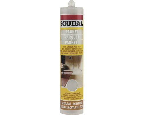 Chit pentru parchet SOUDAL gri deschis 280 ml