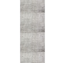 Perete din beton gri cu rosturi orizontale