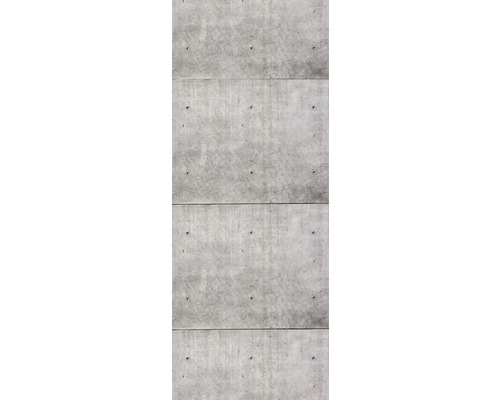 Perete din beton gri cu rosturi orizontale