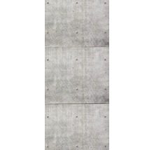 Perete de beton cu cofraje vizibile