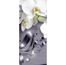 Panou decorativ cu orhidee și motive florale