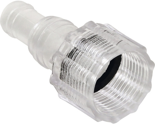 Conector transparent pentru furtunuri de grădină