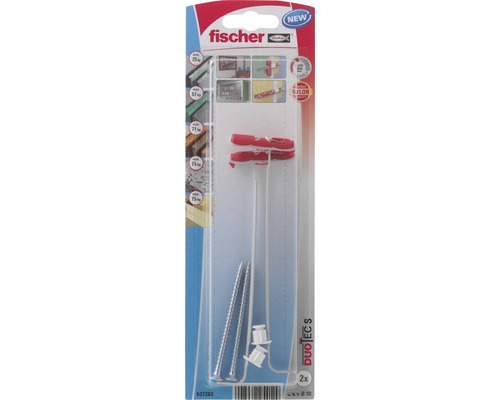 Dibluri basculante Fischer DuoTec S cu șuruburi în blister