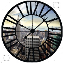 Ceas decorativ de perete cu vedere la New York