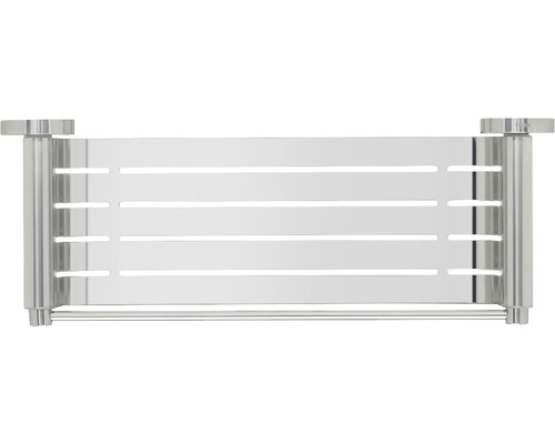 Raft de duș metalic pentru depozitarea articolelor de duș