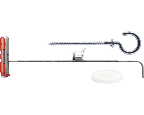 Dibluri universale multifuncționale cu cârlig rotund Fischer DuoTec Ø10x50 mm, pachet 2 bucăți, pentru perete fals sau zidărie Dibluri universale multifuncționale cu cârlig rotund Fischer DuoTec Ø10x50 mm, pachet 2 bucăți, pentru perete fals sau zidărie