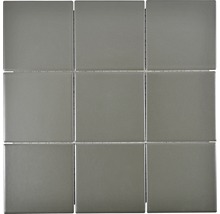 Mozaic piscină ceramic CQ 115 gri mat 30x30 cm
