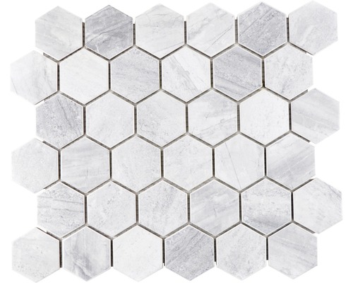 Mozaic piscină ceramic CTR HX21GM gri mat 32,5x28,1 cm