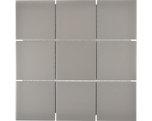Mozaic piscină ceramic CU 932 gri mat neglazurat 29,25x29,25 cm Placă de mozaic ceramic
