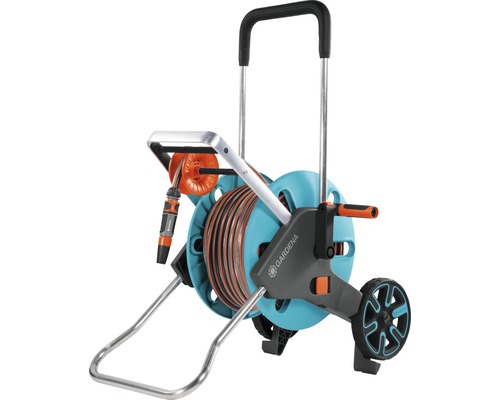 Cărucior pentru furtun Gardena cu furtun și roți