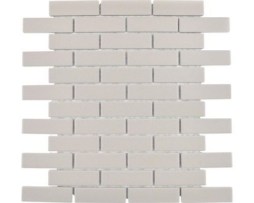 Mozaic piscină ceramic CU BR 304 gri mat neglazurat 29,5x29 cm Placă de mozaic cu pietre ceramice dreptunghiulare