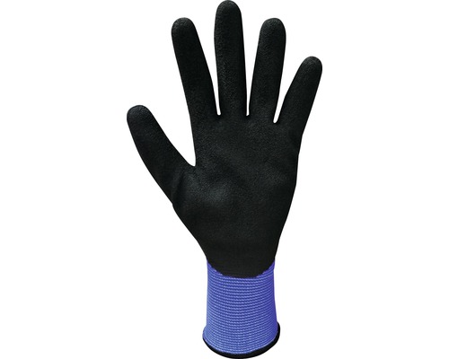 Mănușă de lucru neagră cu manșetă tricotată