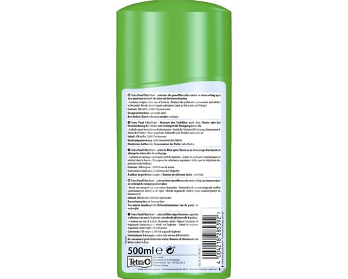 Recipient Tetra Pond Filter Start 500 ml
