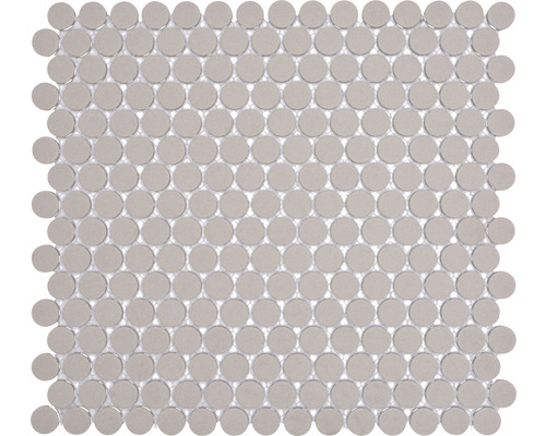 Mozaic piscină ceramic CU K217 gri mat neglazurat 31,5x29,4 cm