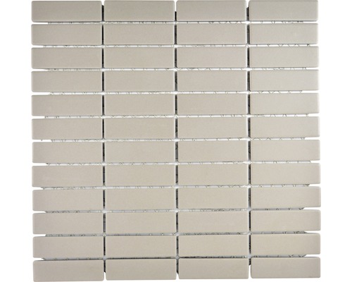Mozaic piscină ceramic CU ST 001 gri mat neglazurat 28,65x29,5 cm