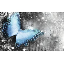 Motiv decorativ cu fluture pentru decorarea pereților