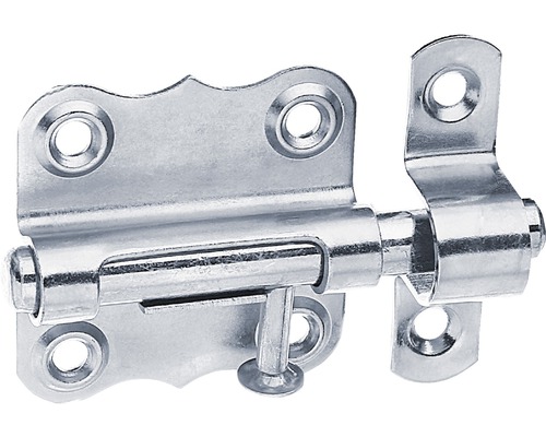 Zăvor metalic universal Alberts 61x38 mm, blocare prin rabatare, oțel inoxidabil Zăvor metalic pentru ușă