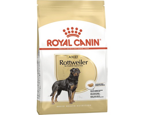 Hrană uscată pentru câini Royal canin Rottweiler Adult 12 kg Royal Canin Rottweiler Adult hrană uscată în sac