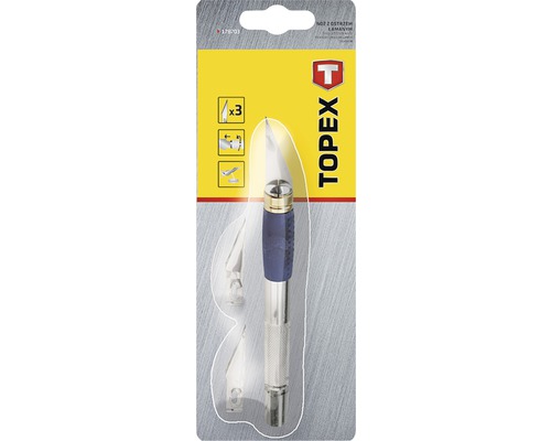 Cuțit modelism Topex cu lame detașabile
