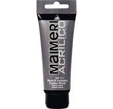 Vopsea Maimeri Acrilico Carbon Black în tub
