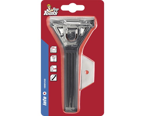 Răzuitor de sticlă cu o lungime de 145 milimetri ambalat