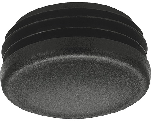 Capace plastic țeavă rotundă Dresselhaus Ø25mm Capac negru din plastic pentru țeavă