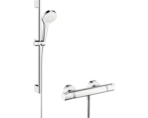 Set duș cu termostat hansgrohe Croma Select S crom