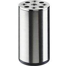 Bloc cilindric pentru cuțite din metal cu găuri