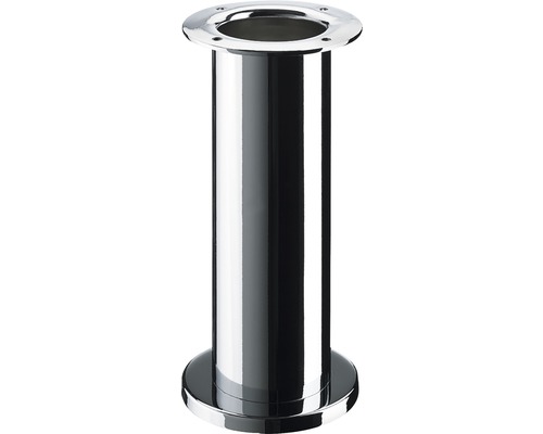 Picior de mobilă Hettich Telana Ø60x200 mm max. 50 kg oțel cromat Țeavă de scurgere din metal