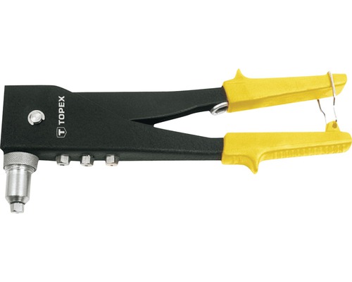 Clește pop-nituri Topex 270mm, cap rotativ 2 poziții | HORNBACH