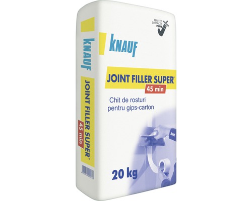 Chit de rosturi KNAUF Joint Filler Super pentru gipscarton pe bază de ipsos 20 kg