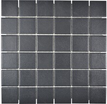 Mozaic piscină ceramic SAT 402 negru 30x30 cm
