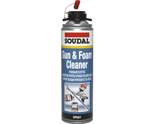 Spray SOUDAL curățator spumă poliuretanică 500 ml-0