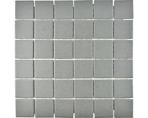Mozaic piscină ceramic SAT 502 gri 30x30 cm Placă de mozaic ceramică cu pietre pătrate