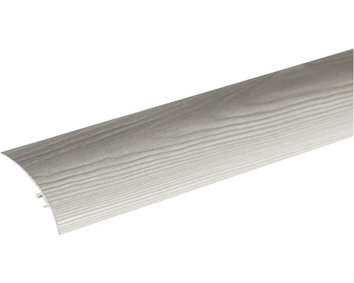 Profil de trecere din aluminiu cu diferență de nivel 900x50 mm gri deschis