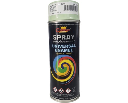 Spray profesional email universal Champion verde pastel RAL 6019 400 ml