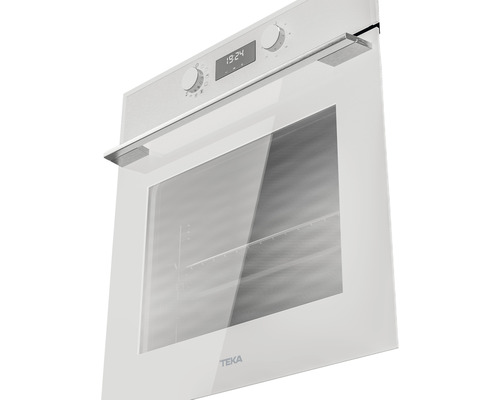 Cuptor independent cu ușă de sticlă și elemente de control