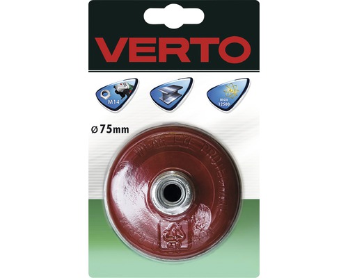 Disc de șlefuit VERTO cu diametrul de 75 milimetri