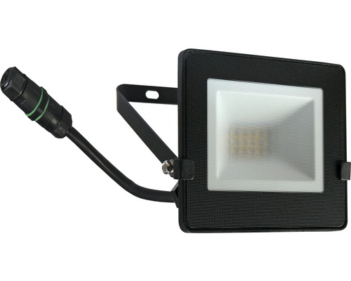Reflector LED negru cu cablu de conectare