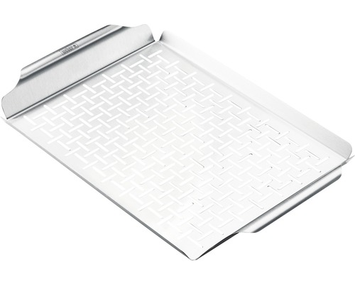 Tavă grătar din oțel inoxidabil cu suprafață perforată