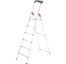Scară de siguranță din aluminiu cu șase trepte