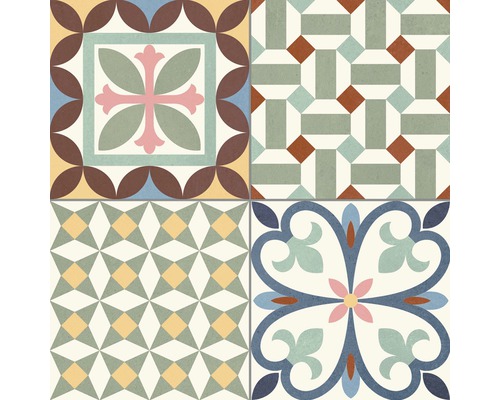 Faianță decorativă cu modele diferite pentru pereți și podele