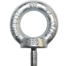 Șuruburi metrice cu inel de ridicare Dresselhaus M6 oțel zincat, 10 bucăți-thumb-0