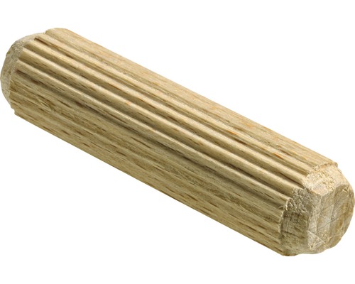 Dibluri lemn Hettich Ø10x40 mm, pachet 75 bucăți Diblă de lemn cu caneluri