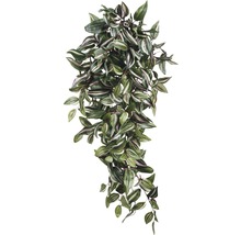 Plantă artificială, Tradescantia, înălțime 15 cm, verde-thumb-0