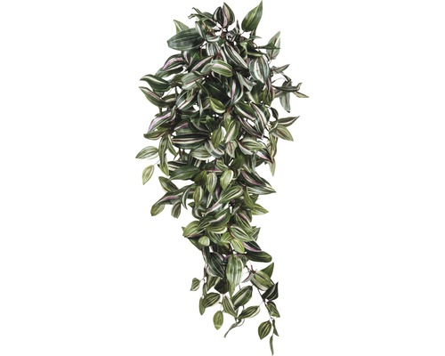 Plantă artificială, Tradescantia, înălțime 15 cm, verde