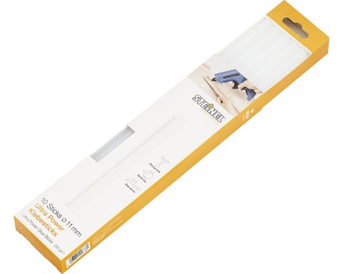 Pachet de 10 batoane de lipici Ultra Power, diametru 11 milimetri