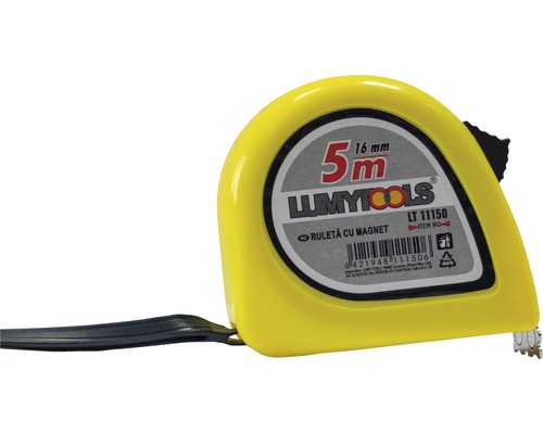 Ruletă cu o lungime de 5 metri