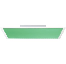 Panou cu LED integrat Abie 40W 4000 lumeni 600x600 mm, lumină RGB, montaj aplicat, cu telecomandă