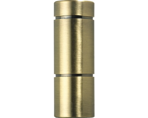 Capăt Romana cilindru alamă antică Ø 20 mm, set 2 buc.